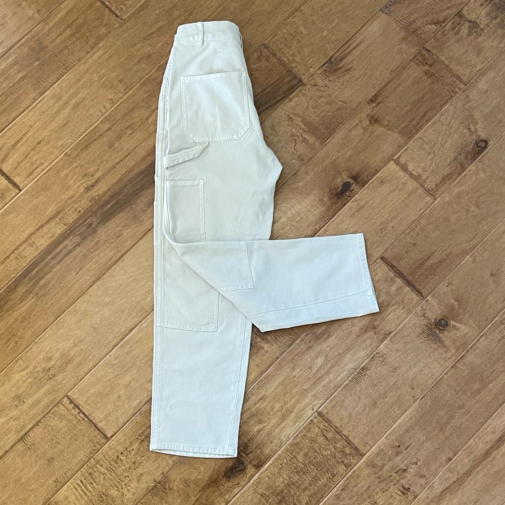Aritzia “Wilfred free” semi cargo pants.